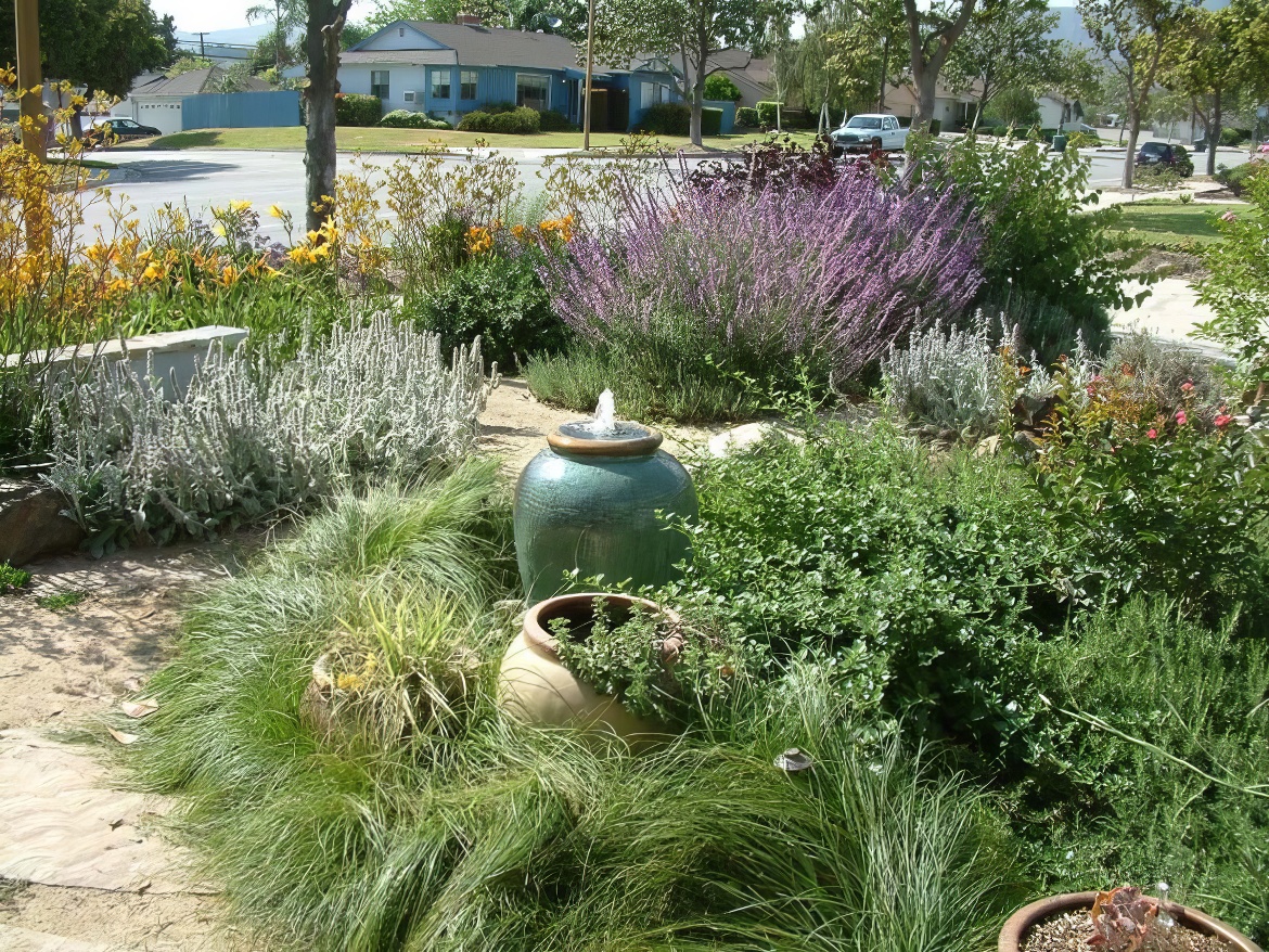 Water Works in Grass