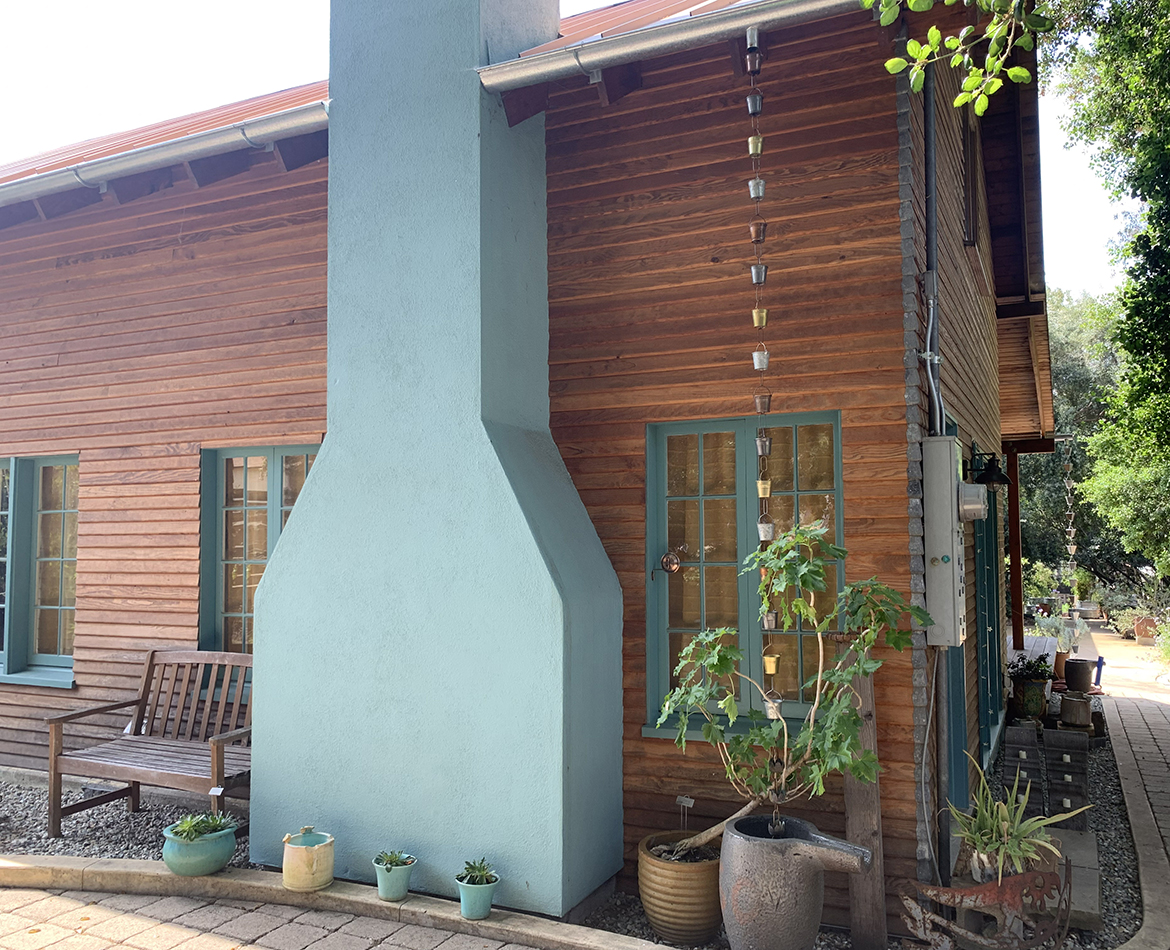 Water Chain and Blue Chimney